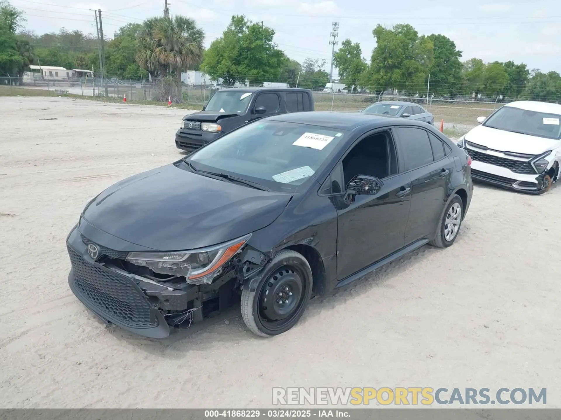 2 Photograph of a damaged car JTDEPMAE1NJ192825 TOYOTA COROLLA 2022