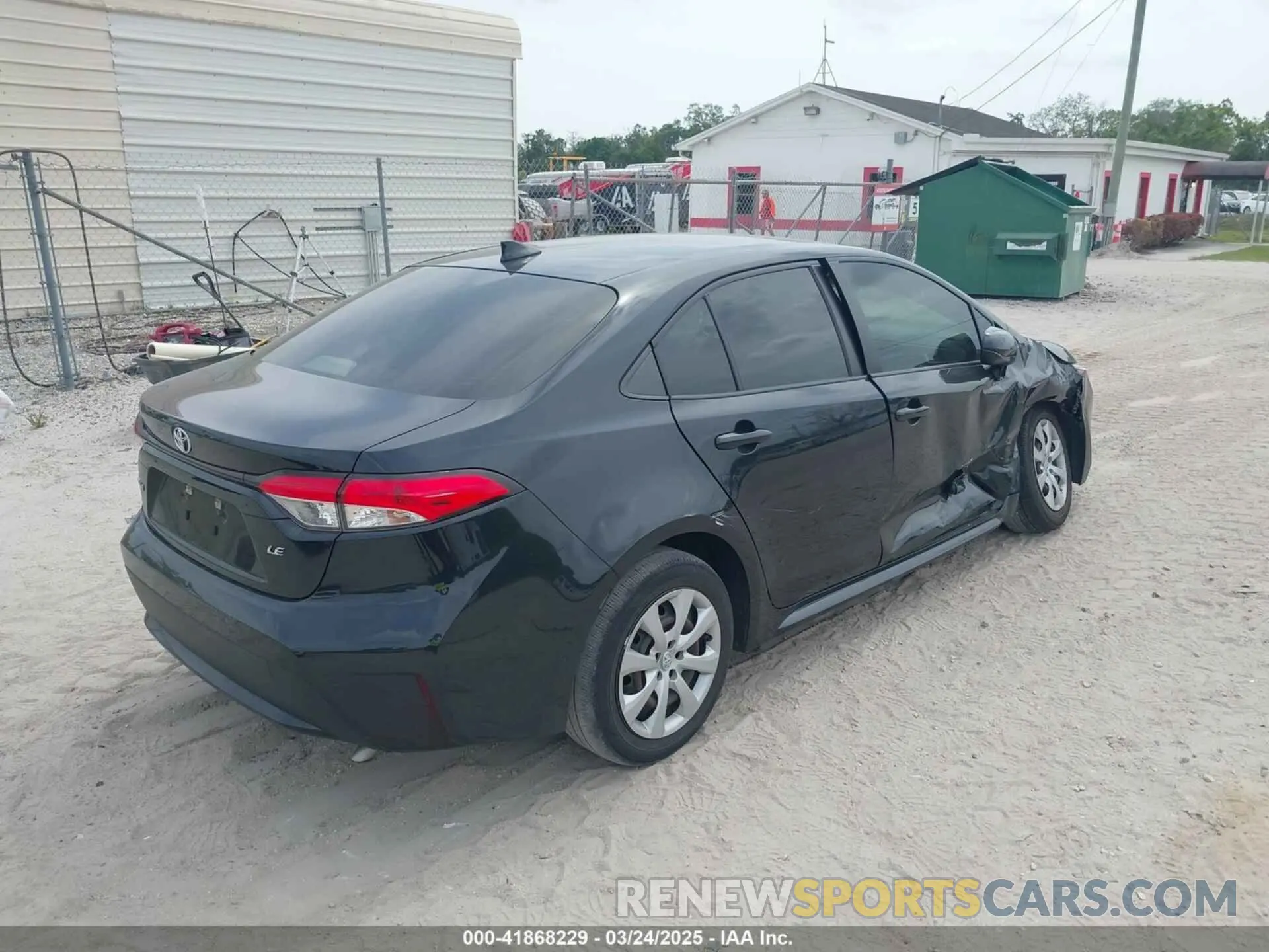 4 Photograph of a damaged car JTDEPMAE1NJ192825 TOYOTA COROLLA 2022