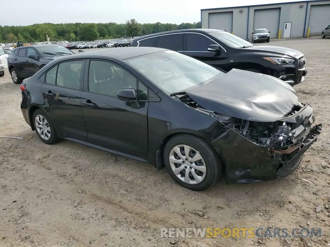 4 Photograph of a damaged car JTDEPMAE1NJ193425 TOYOTA COROLLA 2022