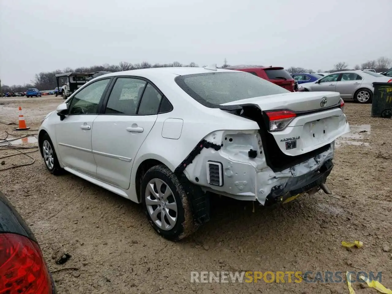 2 Photograph of a damaged car JTDEPMAE1NJ194428 TOYOTA COROLLA 2022