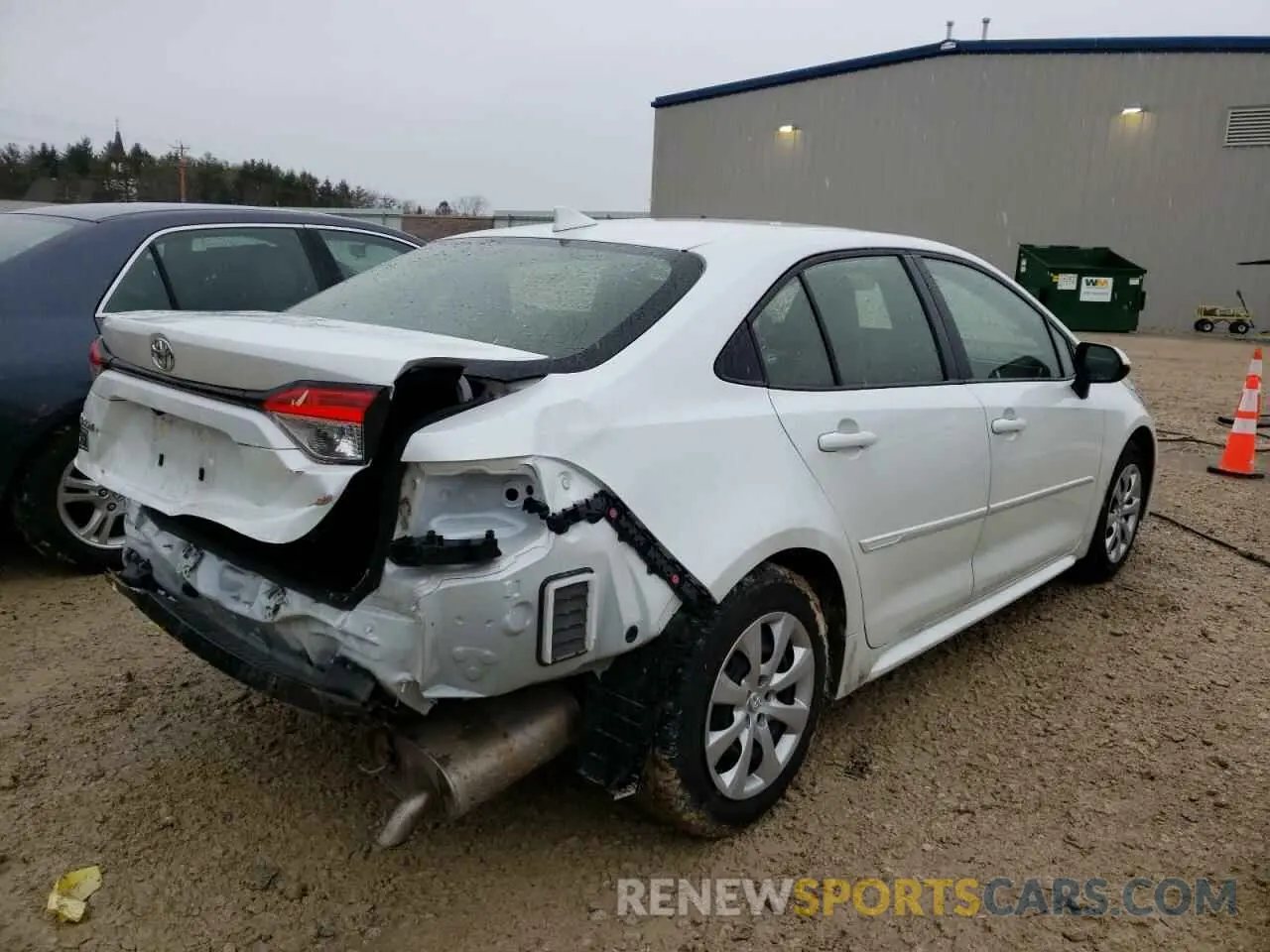3 Photograph of a damaged car JTDEPMAE1NJ194428 TOYOTA COROLLA 2022