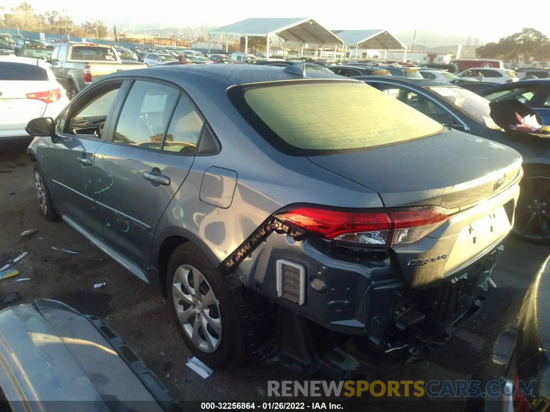 3 Photograph of a damaged car JTDEPMAE1NJ199774 TOYOTA COROLLA 2022