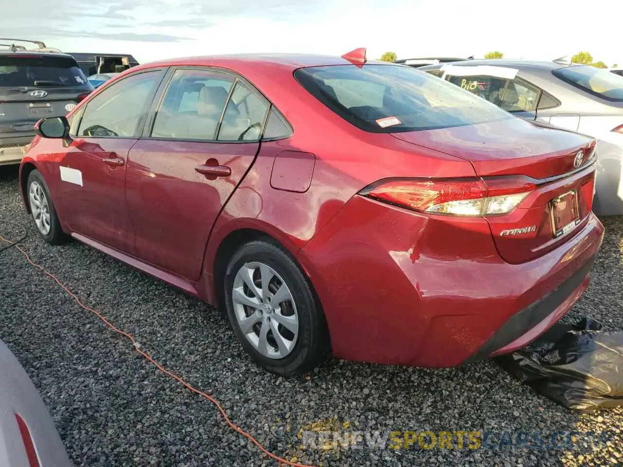 2 Photograph of a damaged car JTDEPMAE1NJ206951 TOYOTA COROLLA 2022