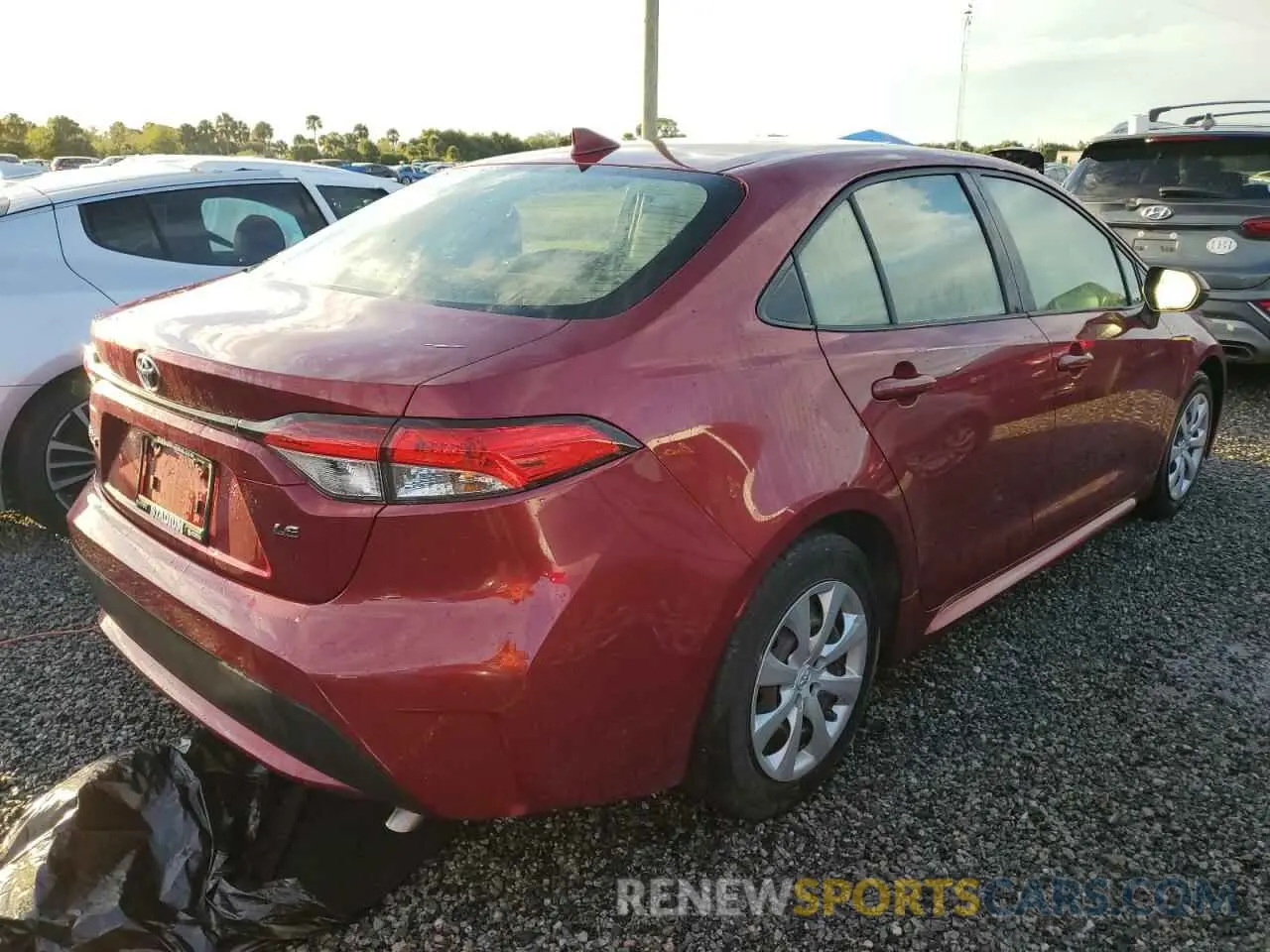 3 Photograph of a damaged car JTDEPMAE1NJ206951 TOYOTA COROLLA 2022
