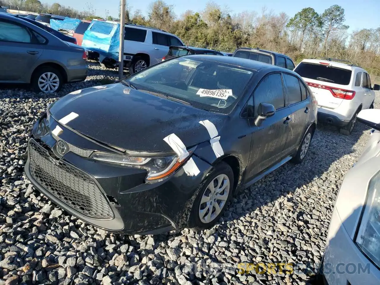 1 Photograph of a damaged car JTDEPMAE1NJ209512 TOYOTA COROLLA 2022