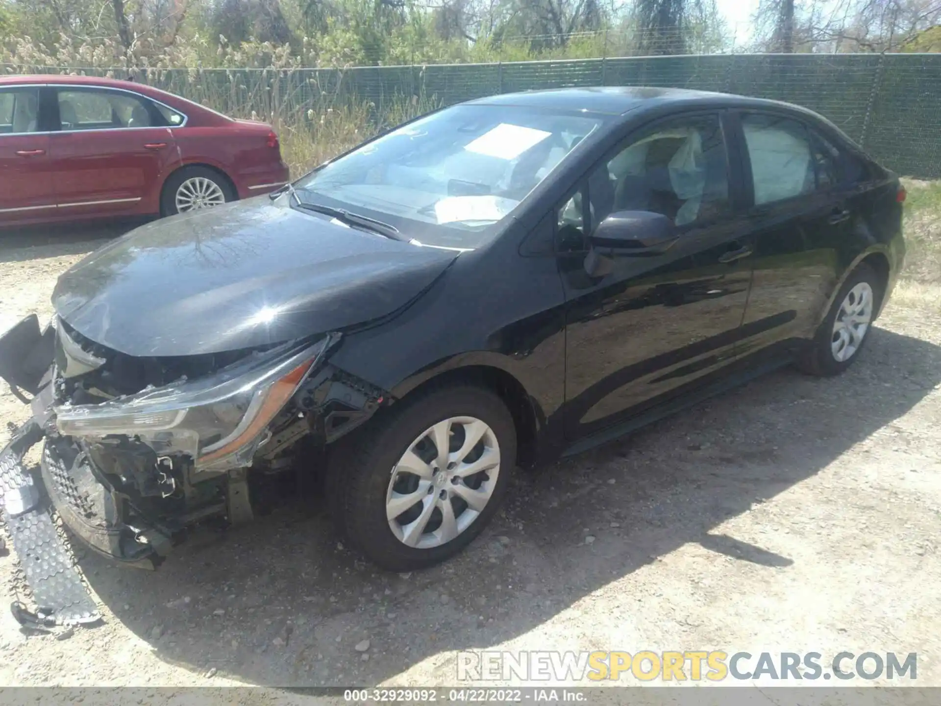 2 Photograph of a damaged car JTDEPMAE1NJ210837 TOYOTA COROLLA 2022