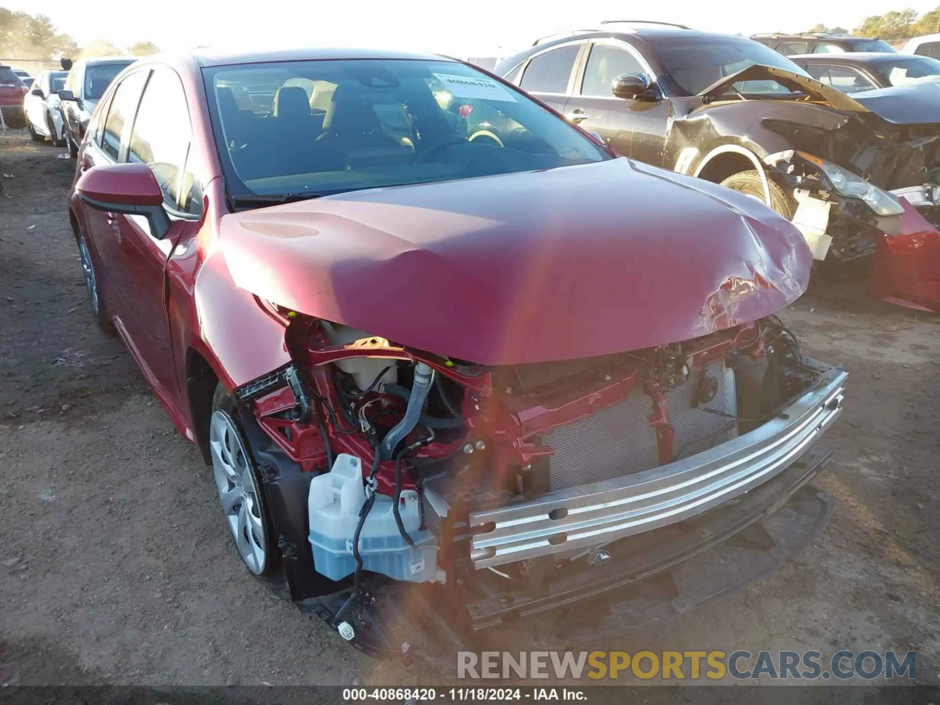 6 Photograph of a damaged car JTDEPMAE1NJ210983 TOYOTA COROLLA 2022