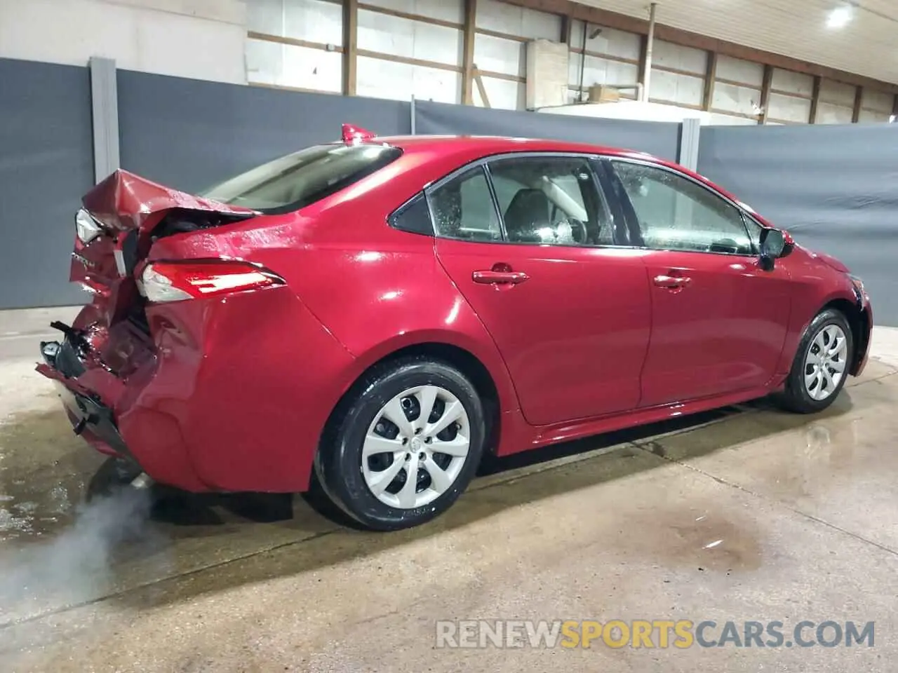 3 Photograph of a damaged car JTDEPMAE1NJ214130 TOYOTA COROLLA 2022