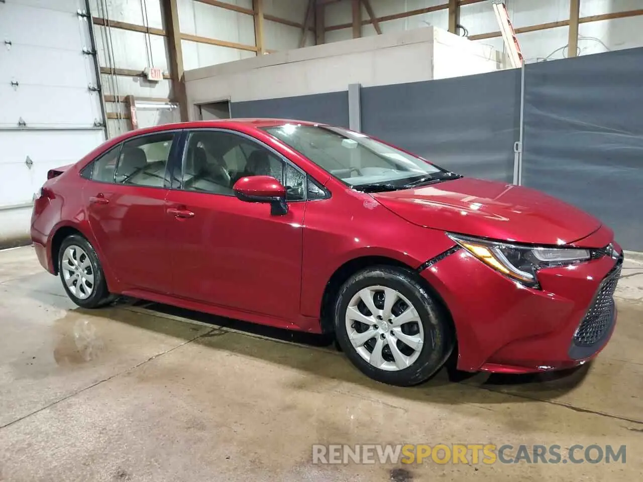 4 Photograph of a damaged car JTDEPMAE1NJ214130 TOYOTA COROLLA 2022