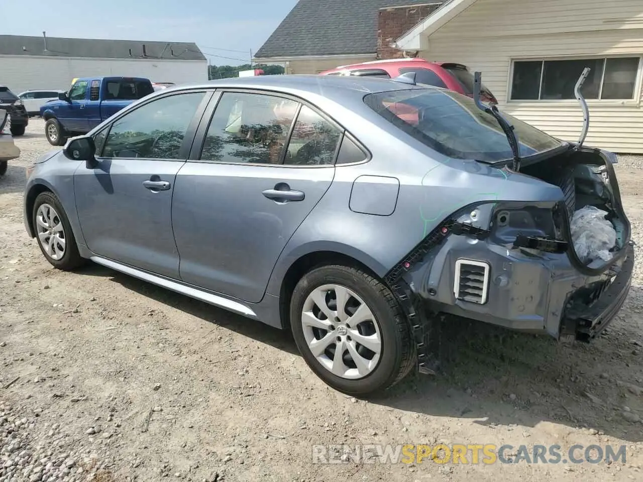 2 Photograph of a damaged car JTDEPMAE1NJ223121 TOYOTA COROLLA 2022