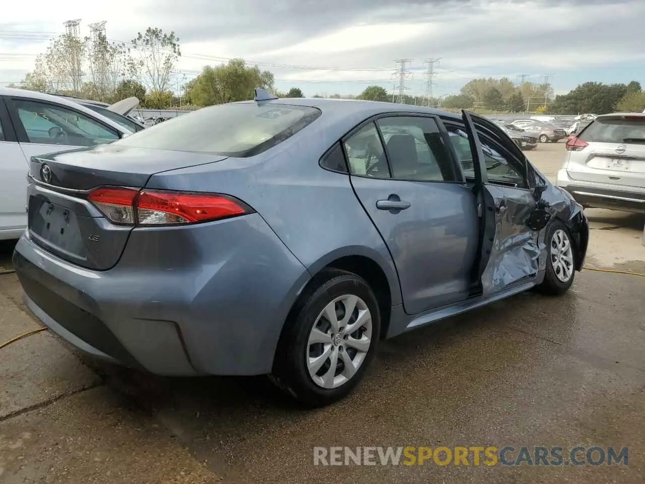 3 Photograph of a damaged car JTDEPMAE2N3008707 TOYOTA COROLLA 2022