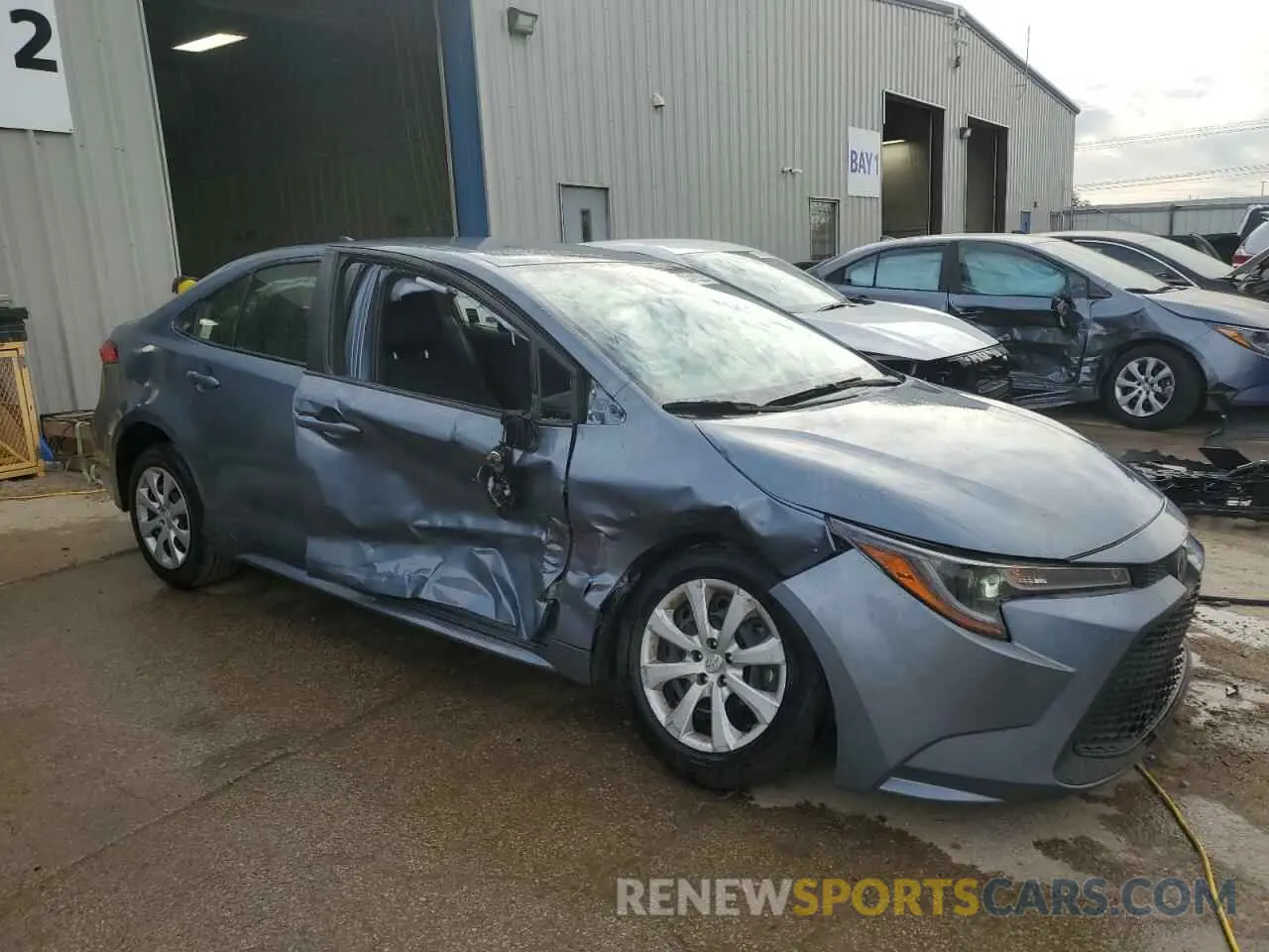 4 Photograph of a damaged car JTDEPMAE2N3008707 TOYOTA COROLLA 2022