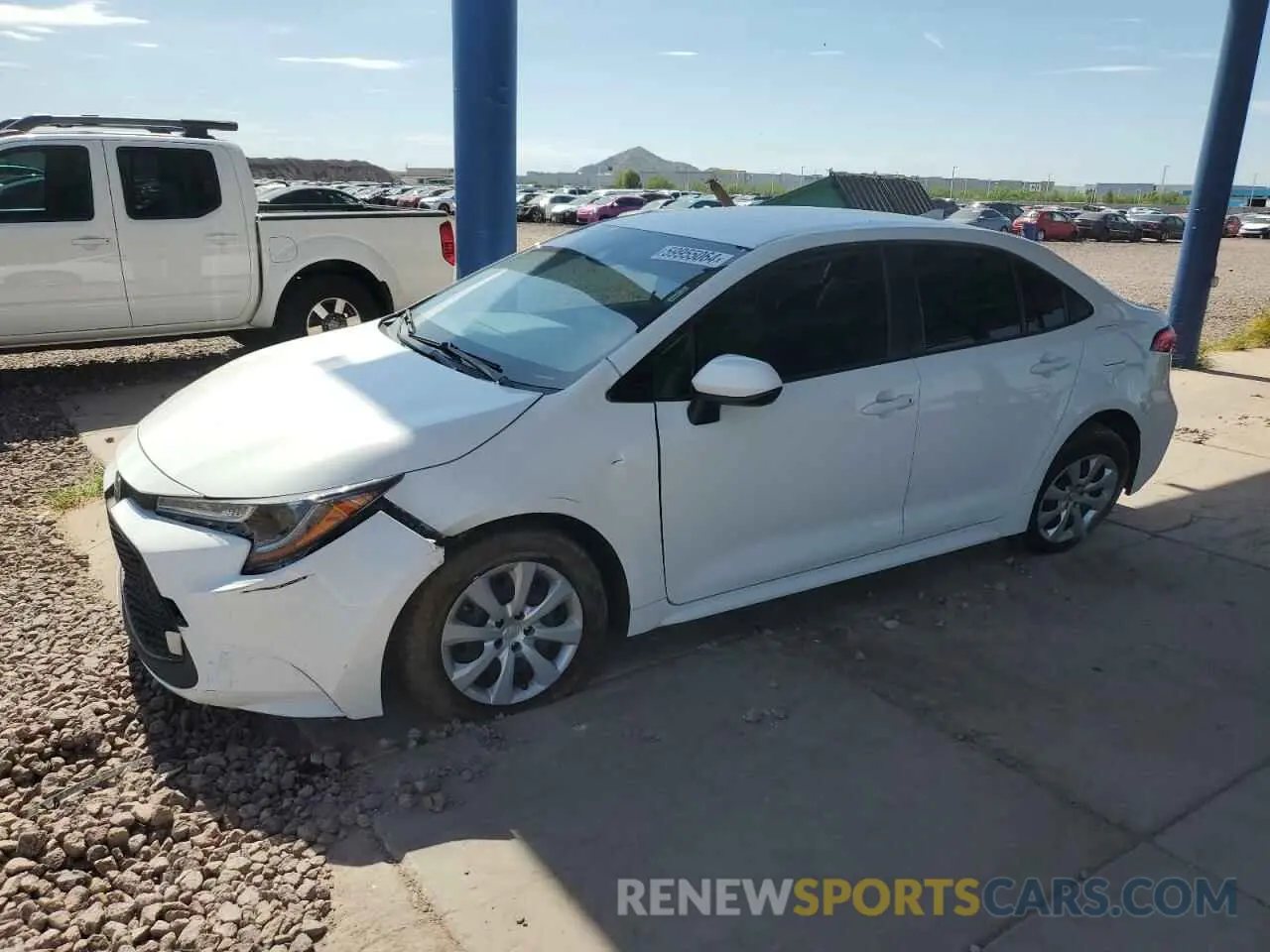 1 Photograph of a damaged car JTDEPMAE2N3013518 TOYOTA COROLLA 2022