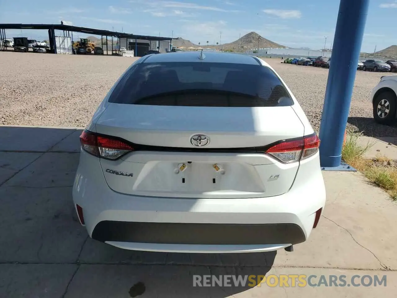 6 Photograph of a damaged car JTDEPMAE2N3013518 TOYOTA COROLLA 2022