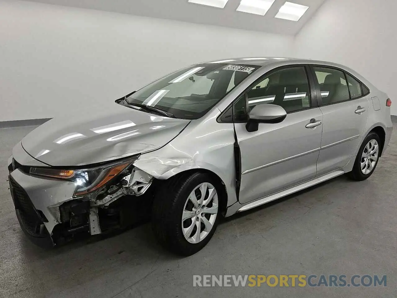 1 Photograph of a damaged car JTDEPMAE2N3014510 TOYOTA COROLLA 2022