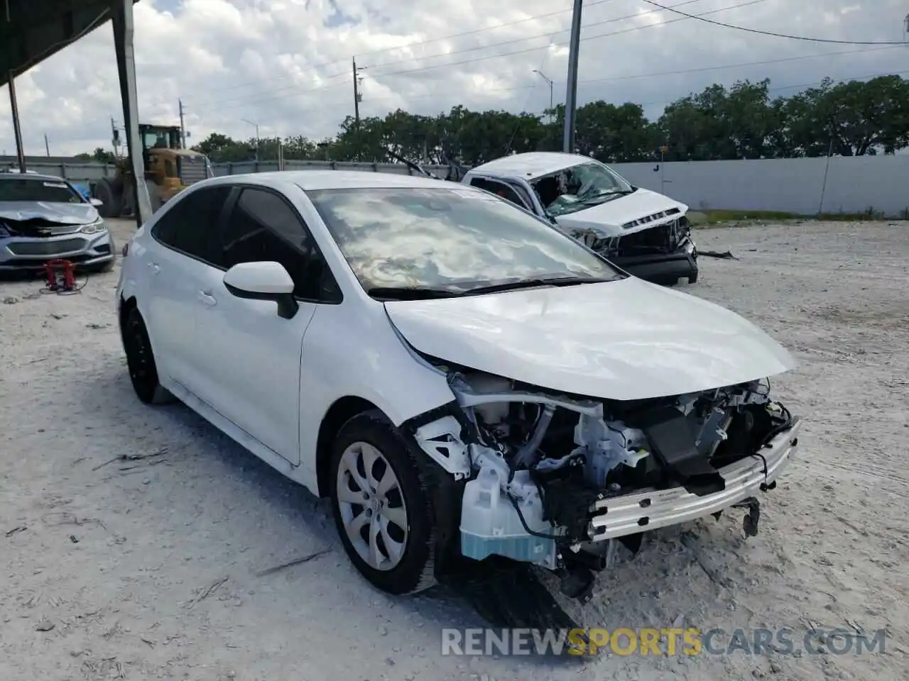 1 Photograph of a damaged car JTDEPMAE2N3016516 TOYOTA COROLLA 2022