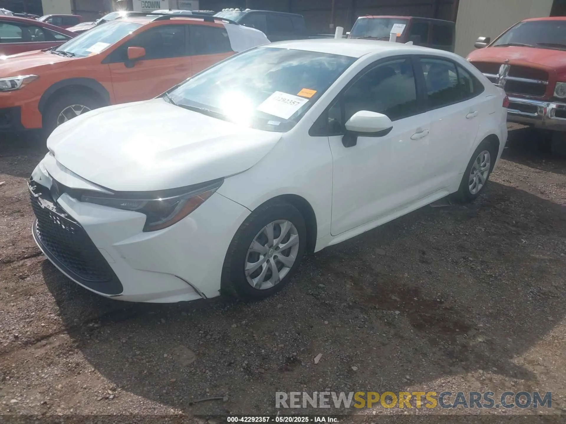 2 Photograph of a damaged car JTDEPMAE2N3022672 TOYOTA COROLLA 2022