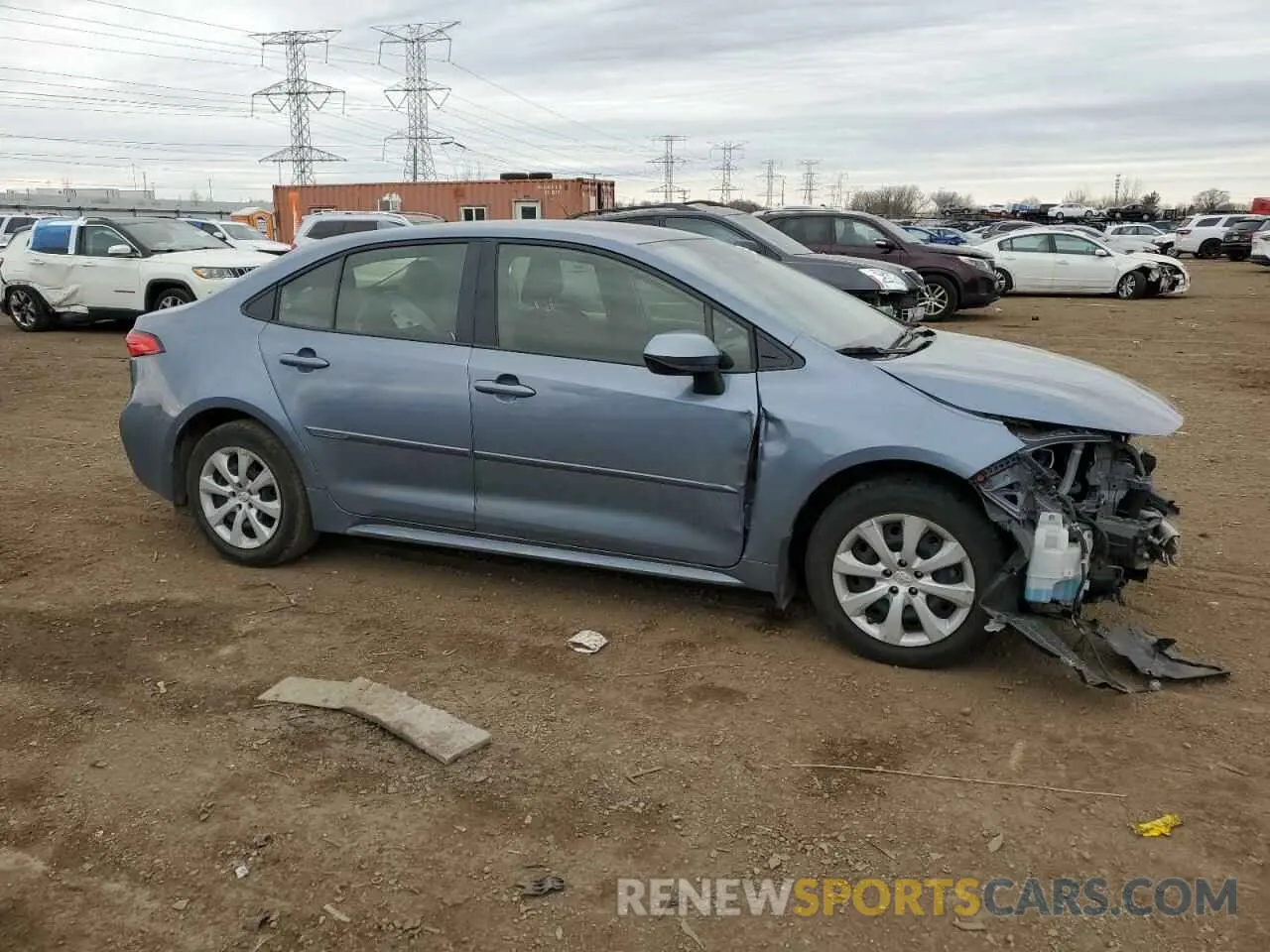 4 Photograph of a damaged car JTDEPMAE2N3024518 TOYOTA COROLLA 2022