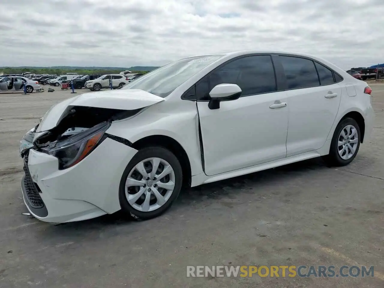 1 Photograph of a damaged car JTDEPMAE2N3025975 TOYOTA COROLLA 2022