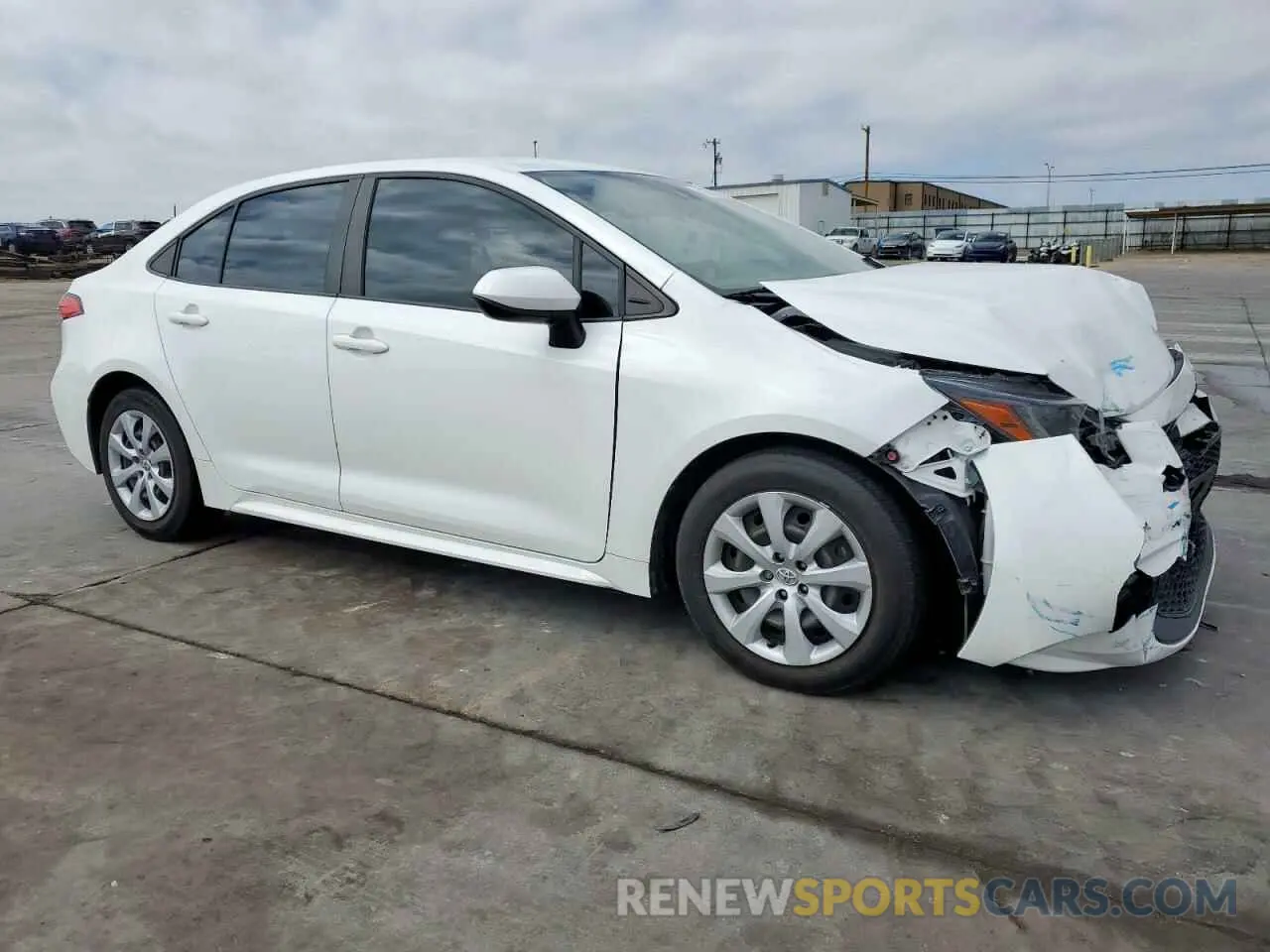 4 Photograph of a damaged car JTDEPMAE2N3025975 TOYOTA COROLLA 2022
