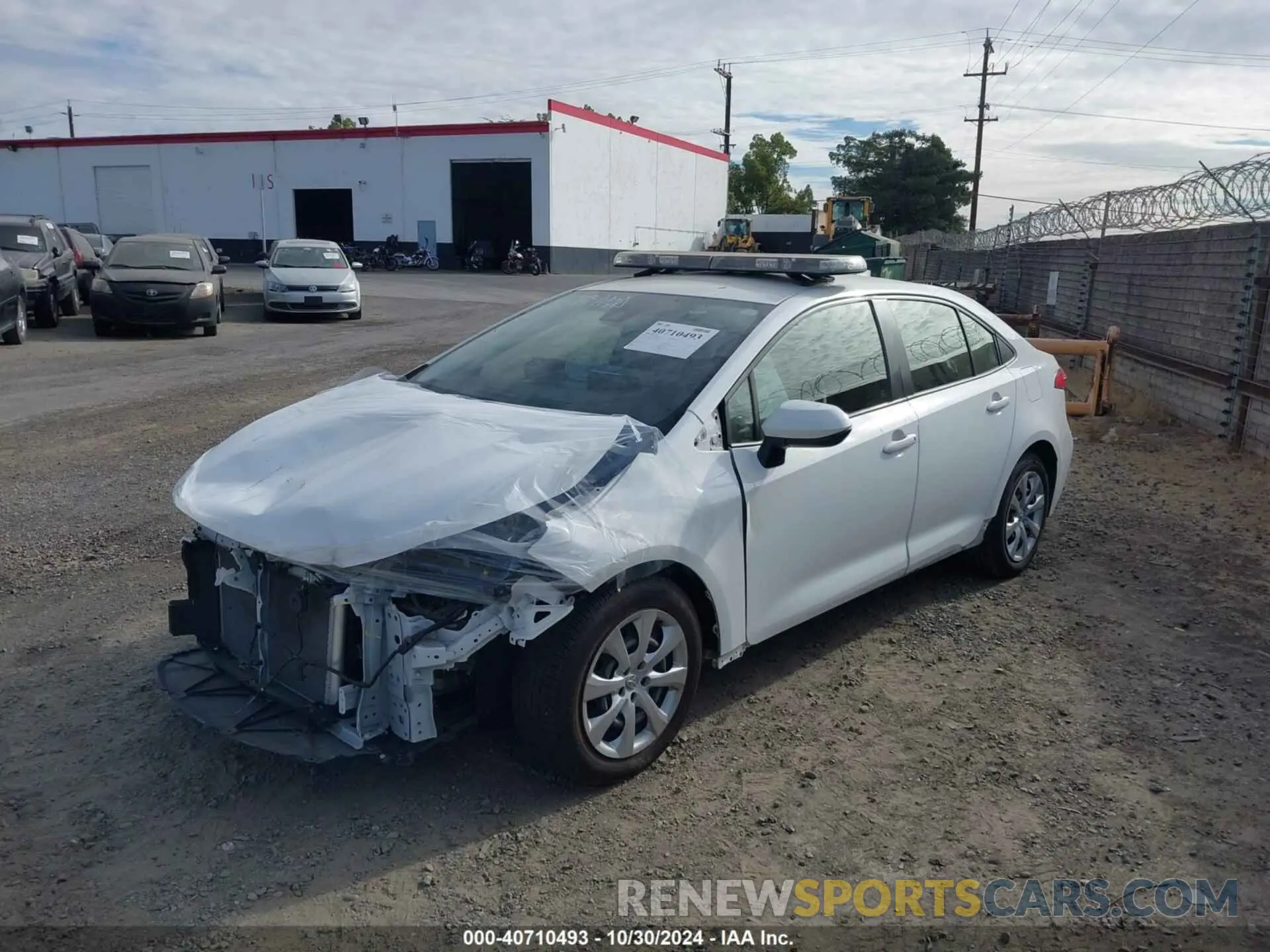 2 Photograph of a damaged car JTDEPMAE2N3026737 TOYOTA COROLLA 2022