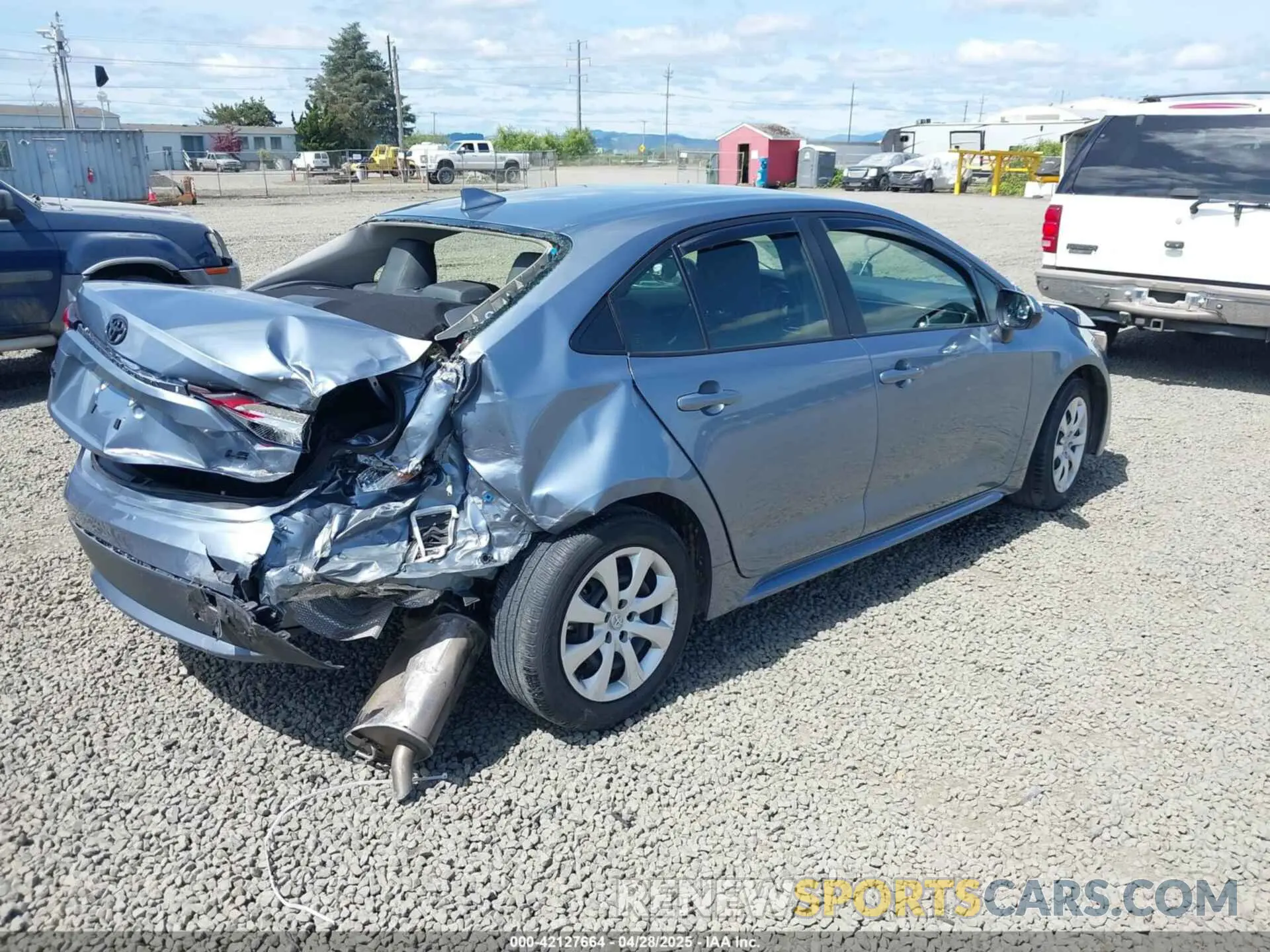 4 Photograph of a damaged car JTDEPMAE2N3032280 TOYOTA COROLLA 2022