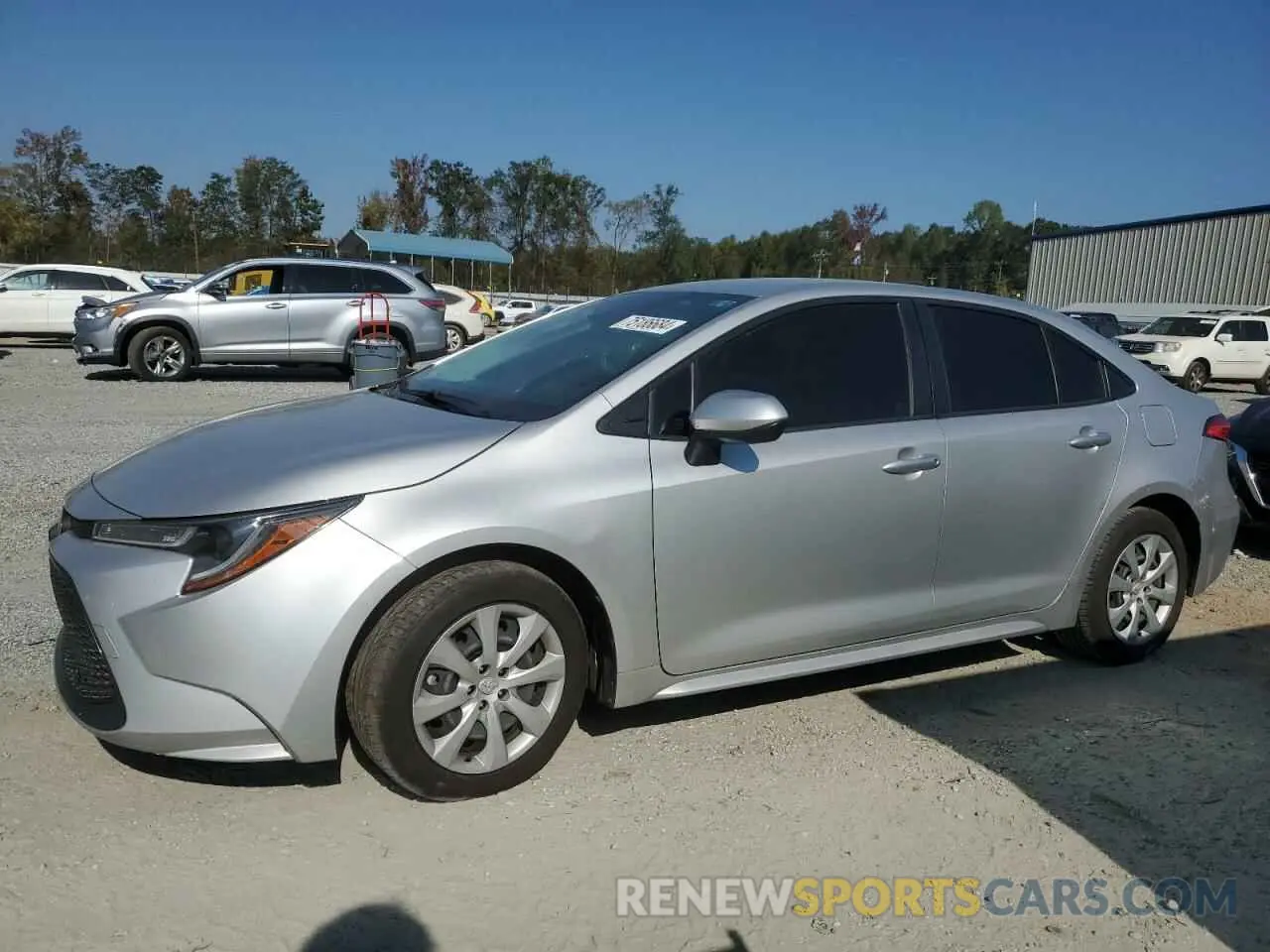 1 Photograph of a damaged car JTDEPMAE2NJ191313 TOYOTA COROLLA 2022