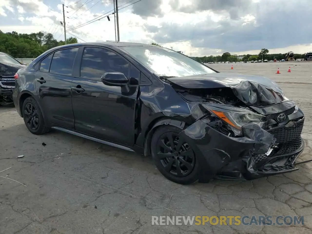 4 Photograph of a damaged car JTDEPMAE2NJ196219 TOYOTA COROLLA 2022