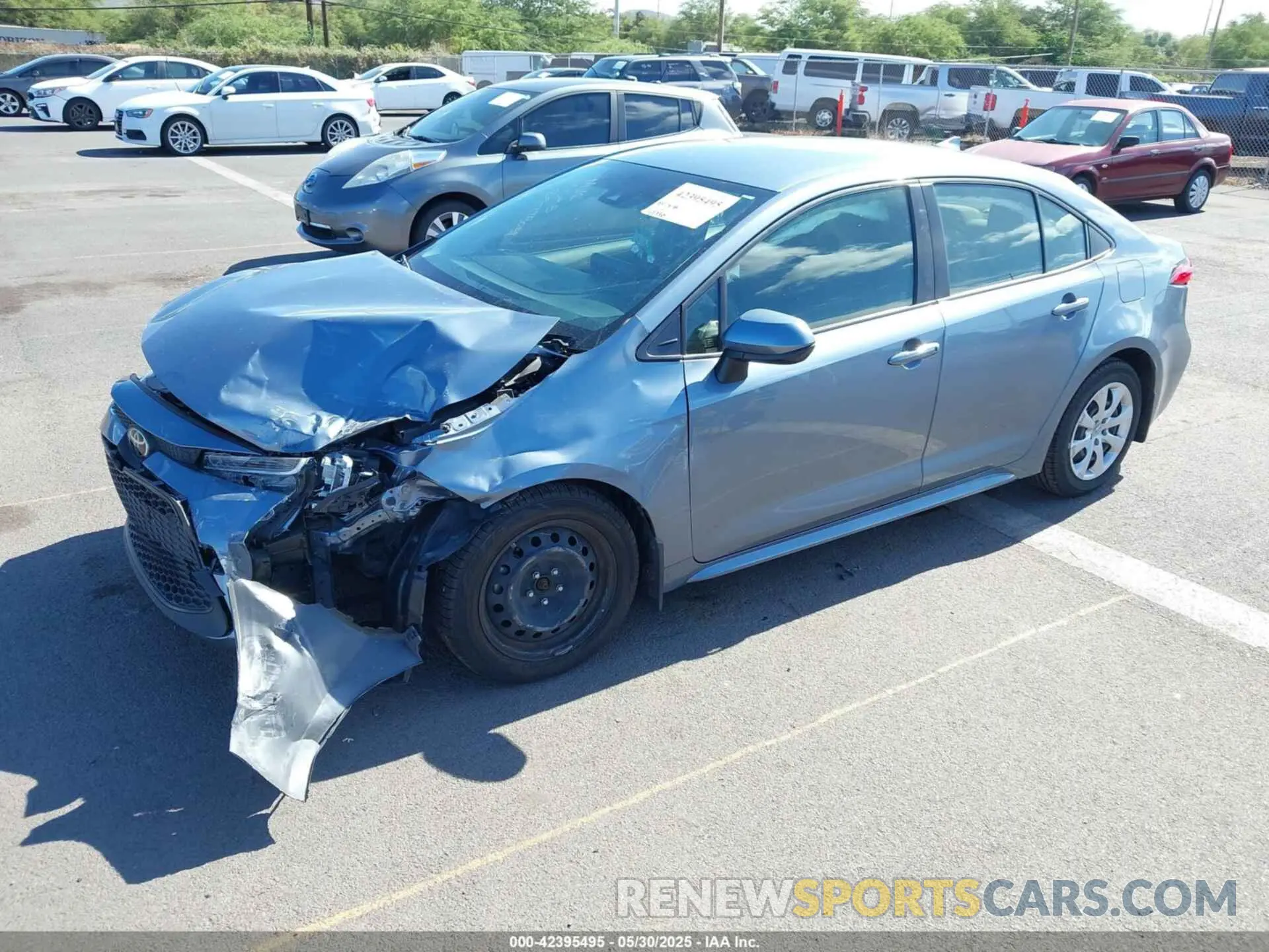 2 Photograph of a damaged car JTDEPMAE2NJ197323 TOYOTA COROLLA 2022