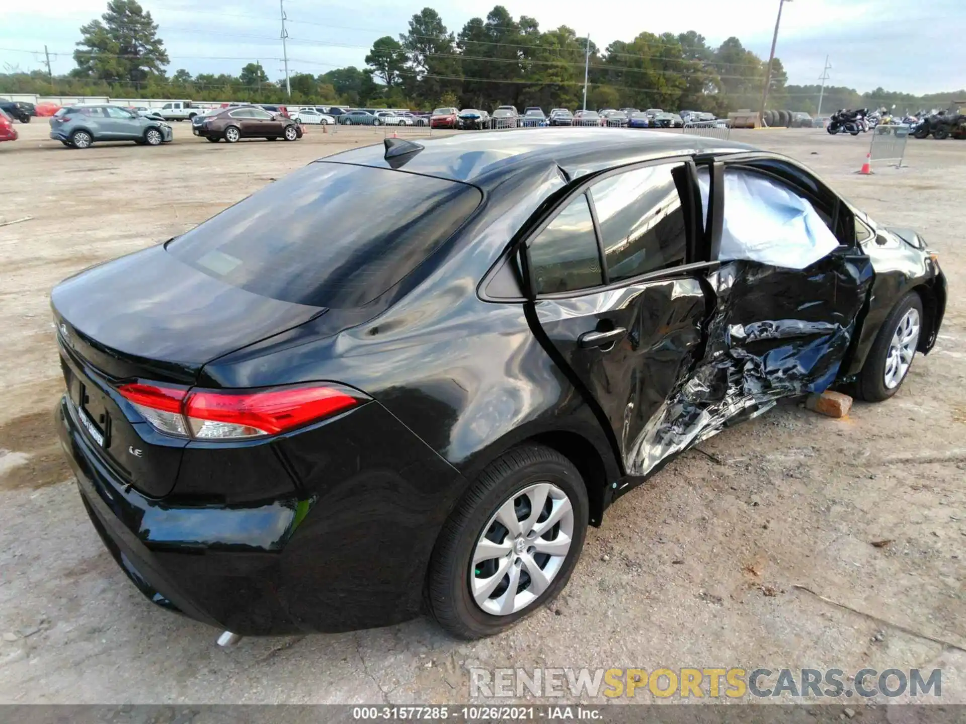 4 Photograph of a damaged car JTDEPMAE2NJ199279 TOYOTA COROLLA 2022