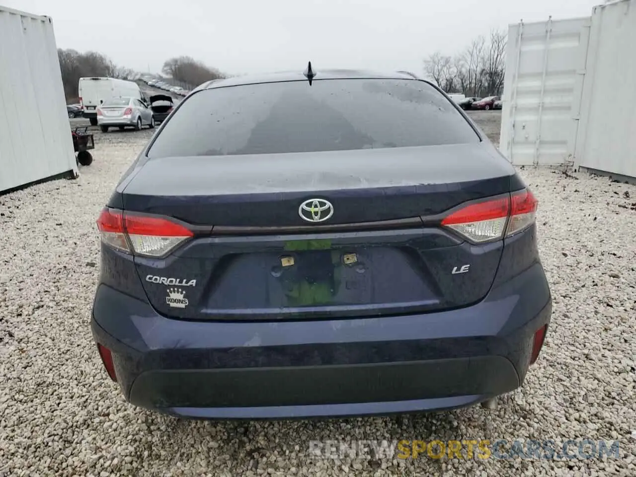 6 Photograph of a damaged car JTDEPMAE2NJ204125 TOYOTA COROLLA 2022