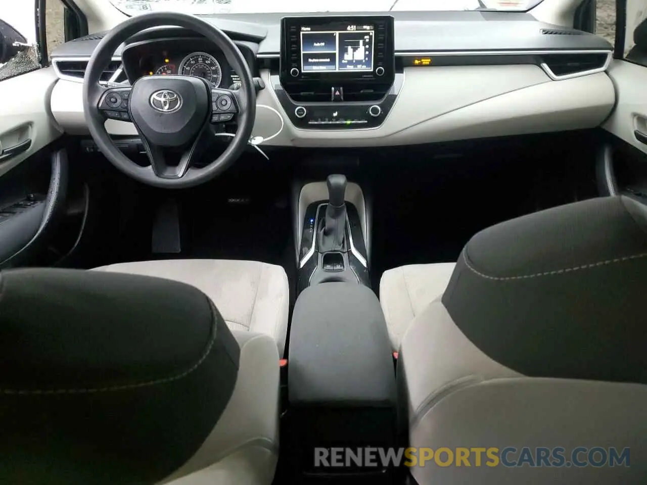 8 Photograph of a damaged car JTDEPMAE2NJ204125 TOYOTA COROLLA 2022