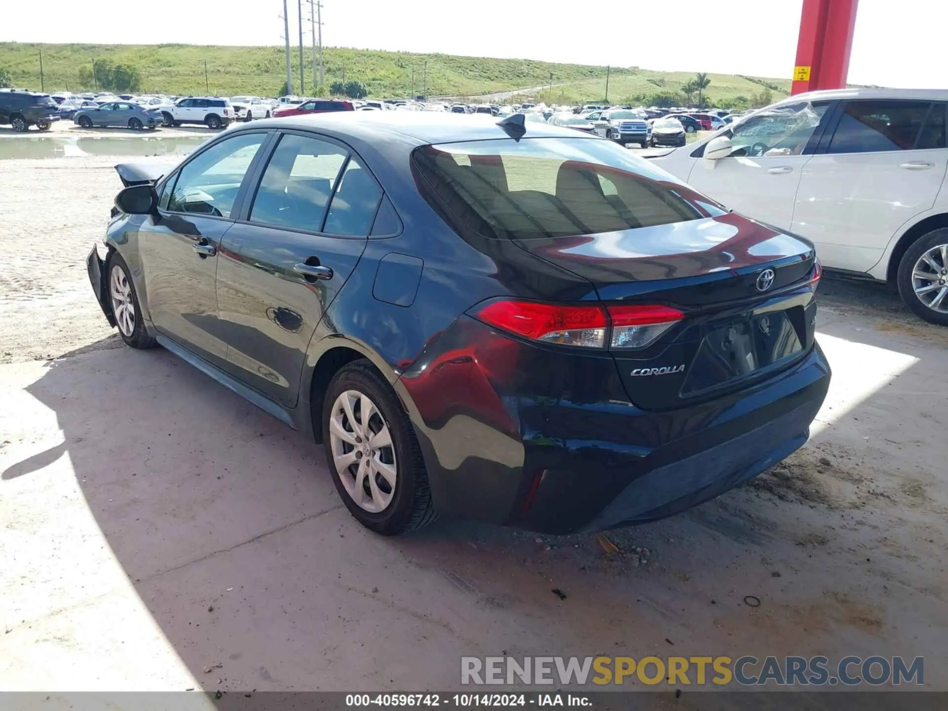 3 Photograph of a damaged car JTDEPMAE2NJ208563 TOYOTA COROLLA 2022