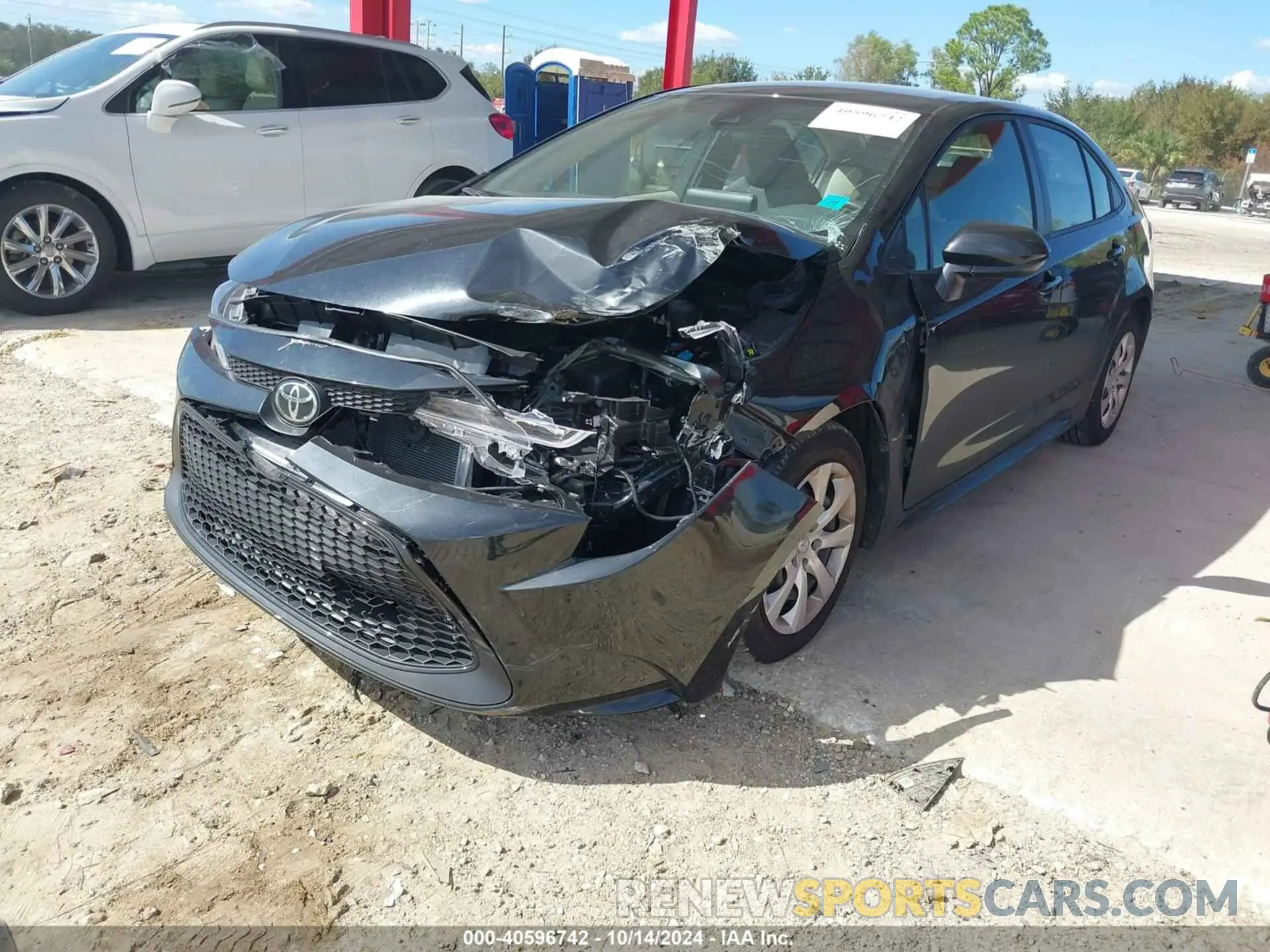 6 Photograph of a damaged car JTDEPMAE2NJ208563 TOYOTA COROLLA 2022