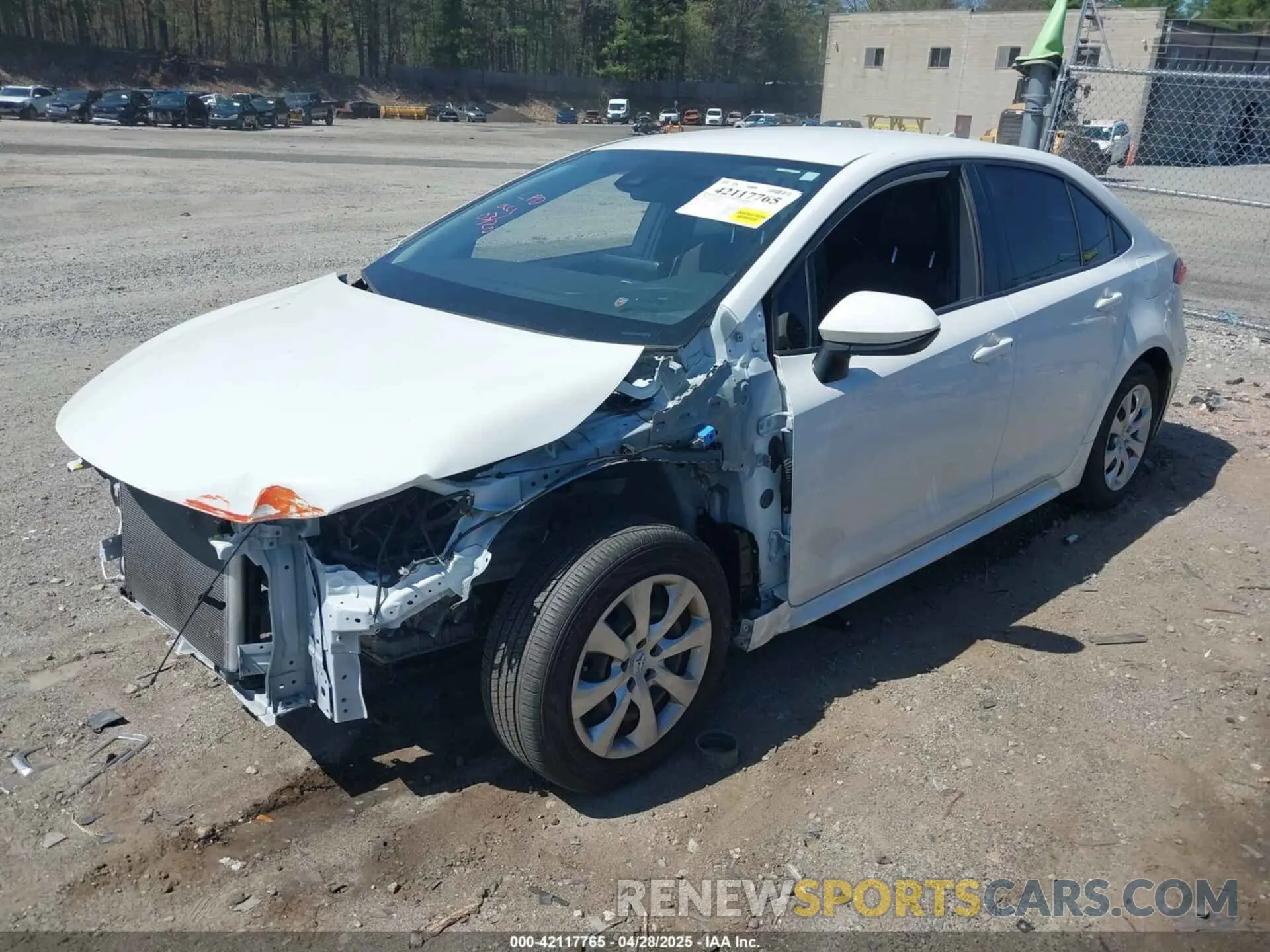 2 Photograph of a damaged car JTDEPMAE2NJ209132 TOYOTA COROLLA 2022
