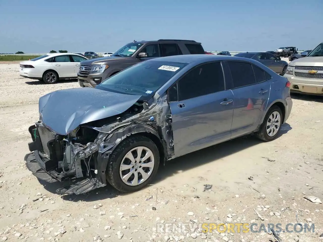1 Photograph of a damaged car JTDEPMAE2NJ210295 TOYOTA COROLLA 2022
