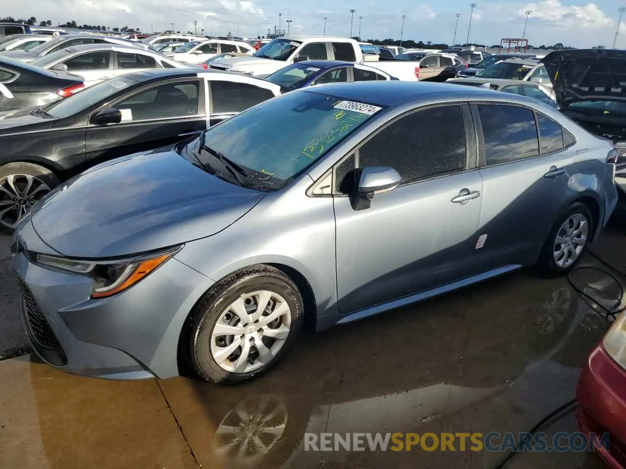 1 Photograph of a damaged car JTDEPMAE2NJ213889 TOYOTA COROLLA 2022