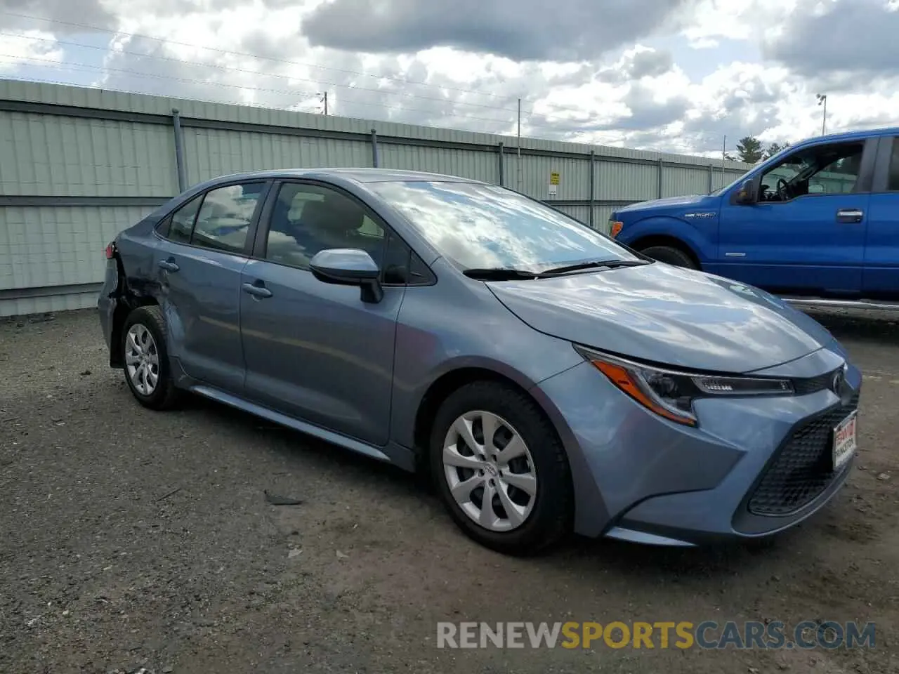 4 Photograph of a damaged car JTDEPMAE2NJ214797 TOYOTA COROLLA 2022
