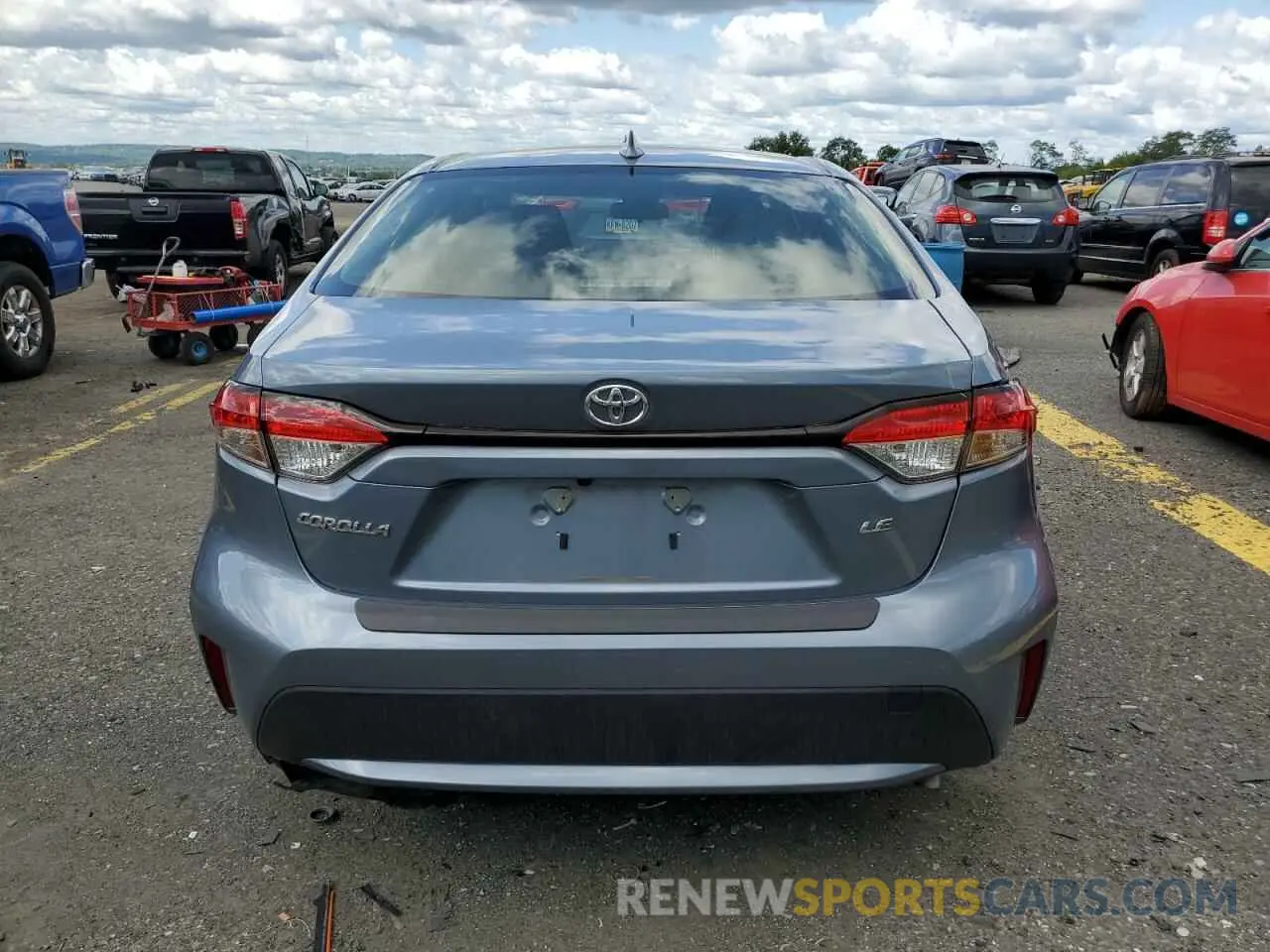 6 Photograph of a damaged car JTDEPMAE2NJ214797 TOYOTA COROLLA 2022
