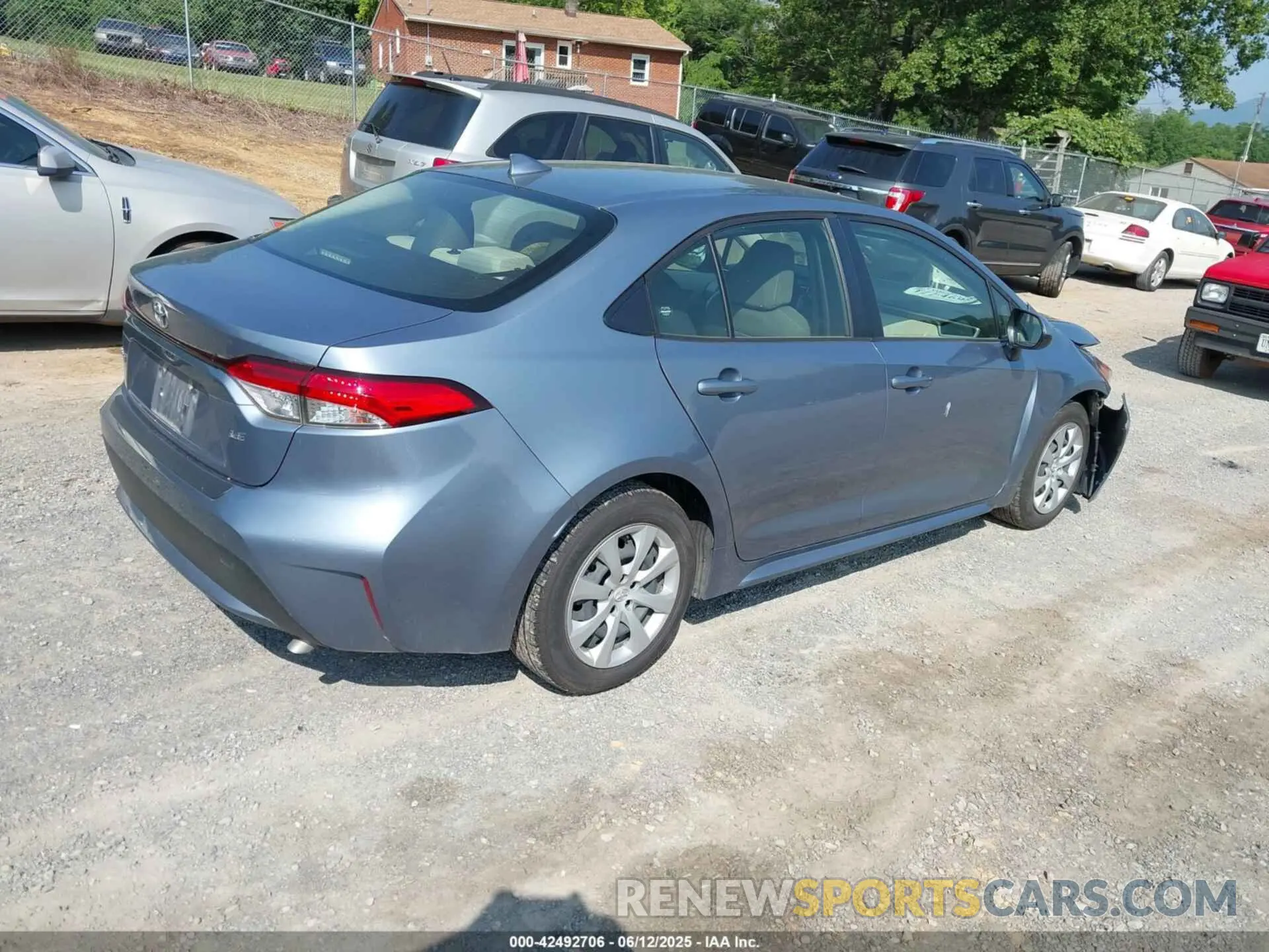 4 Photograph of a damaged car JTDEPMAE2NJ221443 TOYOTA COROLLA 2022