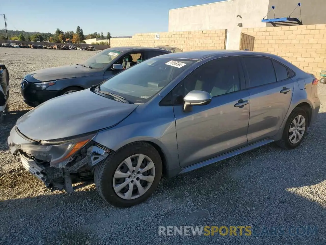 1 Photograph of a damaged car JTDEPMAE2NJ227193 TOYOTA COROLLA 2022