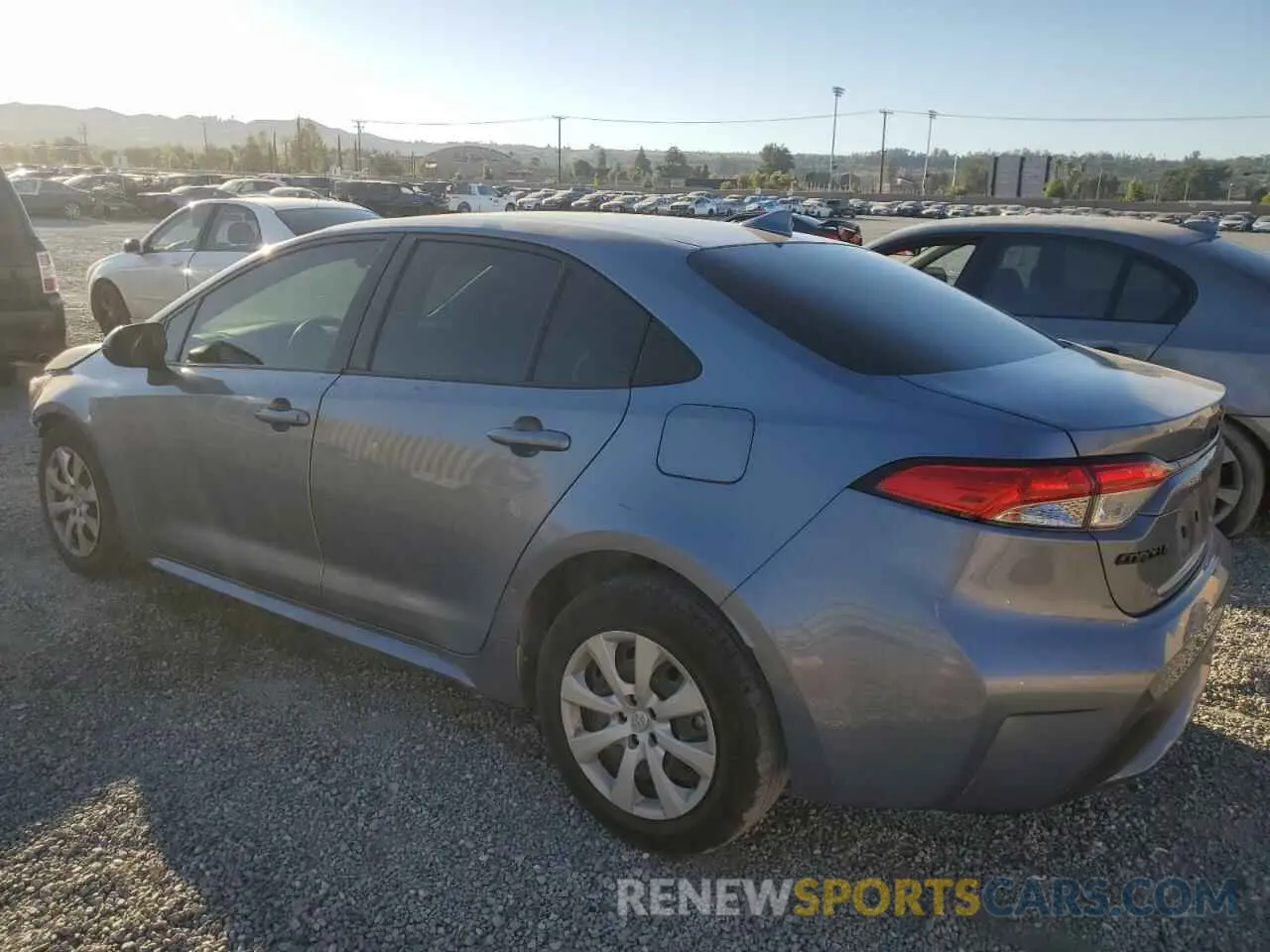 2 Photograph of a damaged car JTDEPMAE2NJ227193 TOYOTA COROLLA 2022