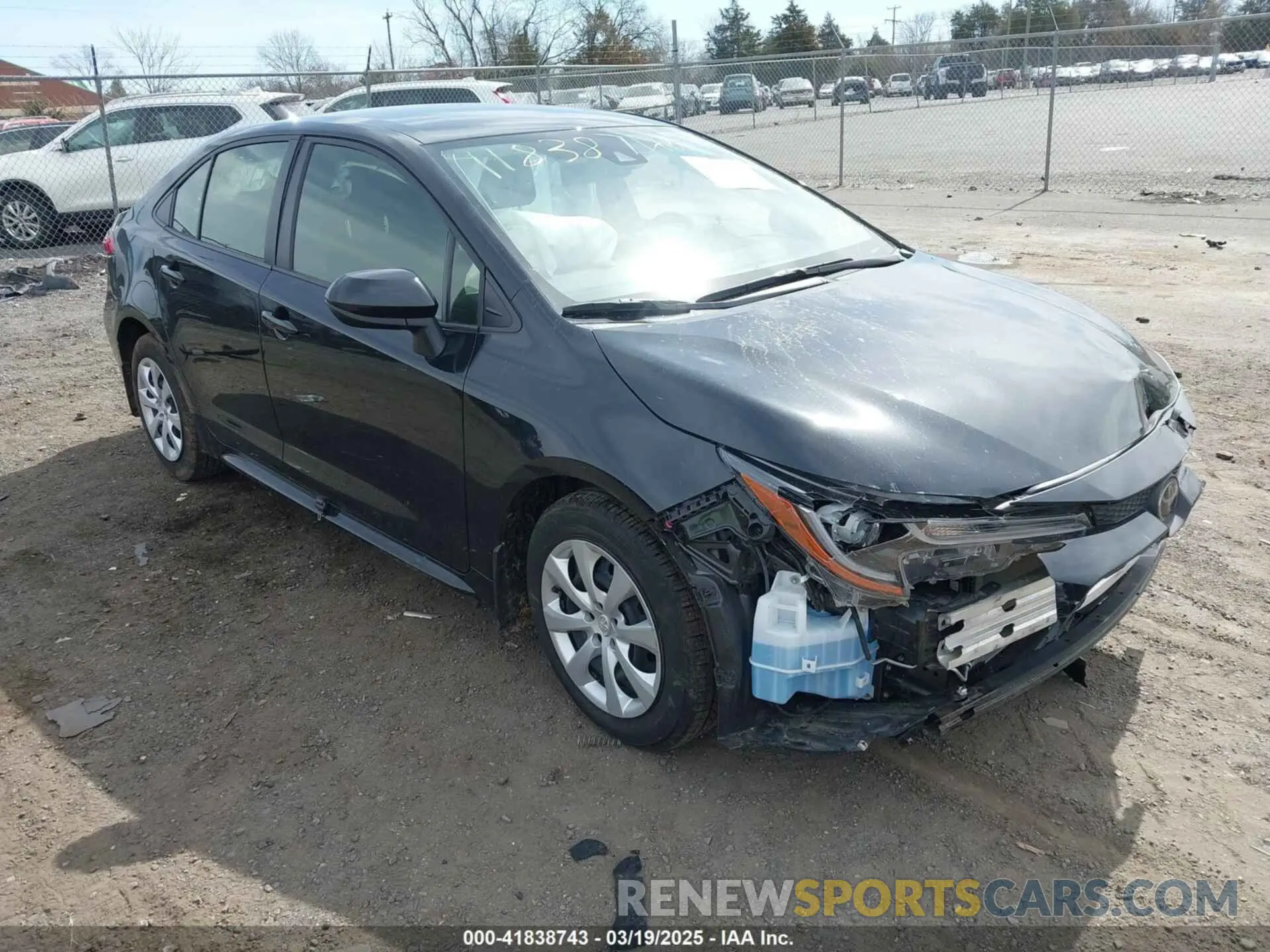 1 Photograph of a damaged car JTDEPMAE2NJ230627 TOYOTA COROLLA 2022