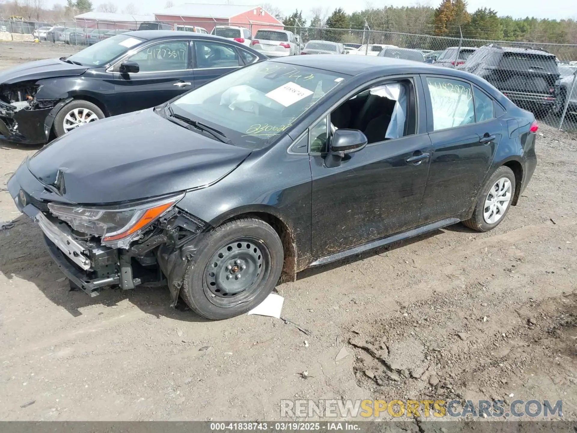 2 Photograph of a damaged car JTDEPMAE2NJ230627 TOYOTA COROLLA 2022