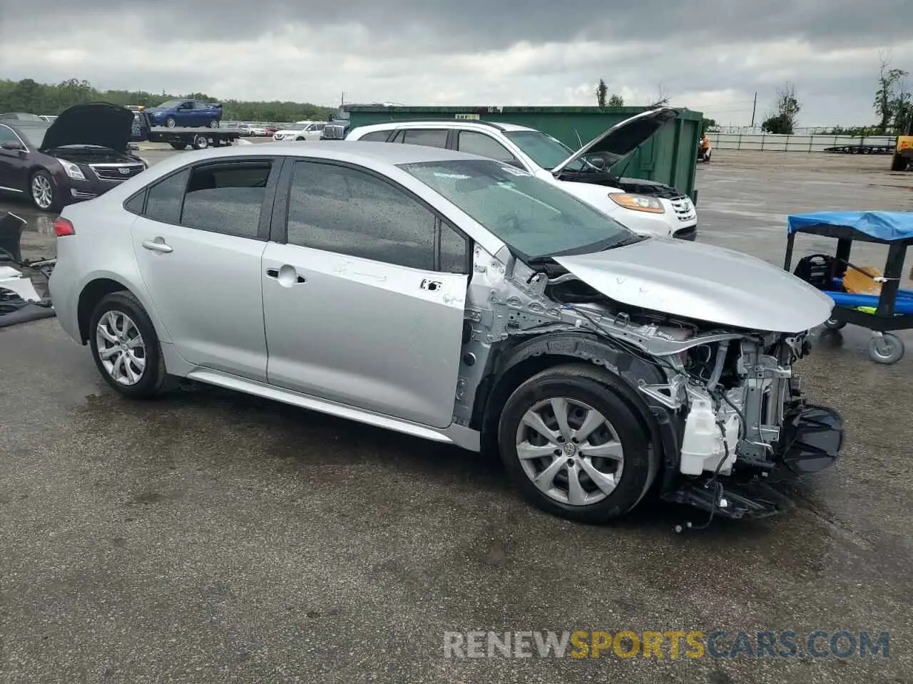 4 Photograph of a damaged car JTDEPMAE3N3003256 TOYOTA COROLLA 2022