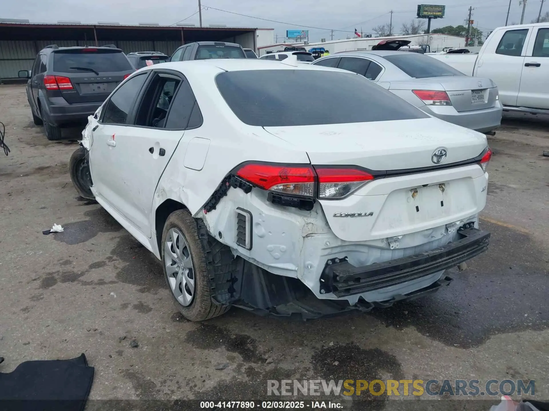 3 Photograph of a damaged car JTDEPMAE3N3005878 TOYOTA COROLLA 2022