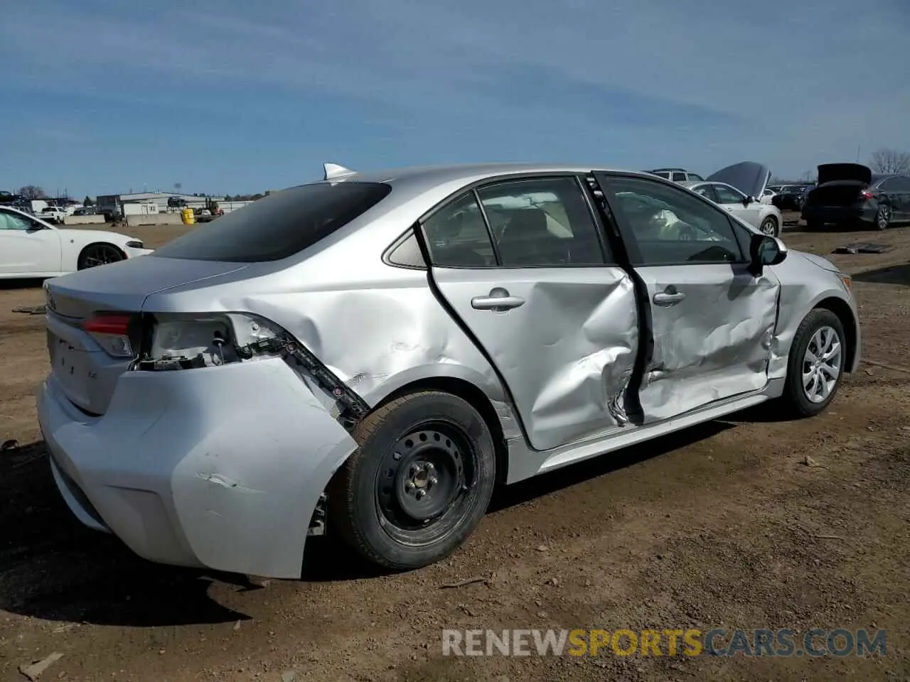 3 Photograph of a damaged car JTDEPMAE3N3013074 TOYOTA COROLLA 2022