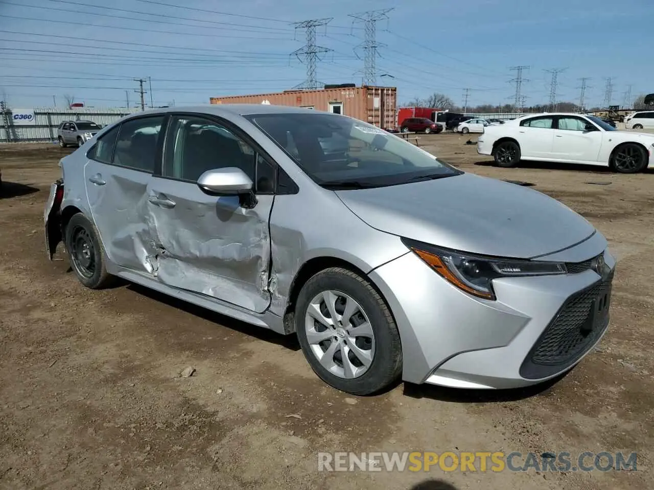 4 Photograph of a damaged car JTDEPMAE3N3013074 TOYOTA COROLLA 2022