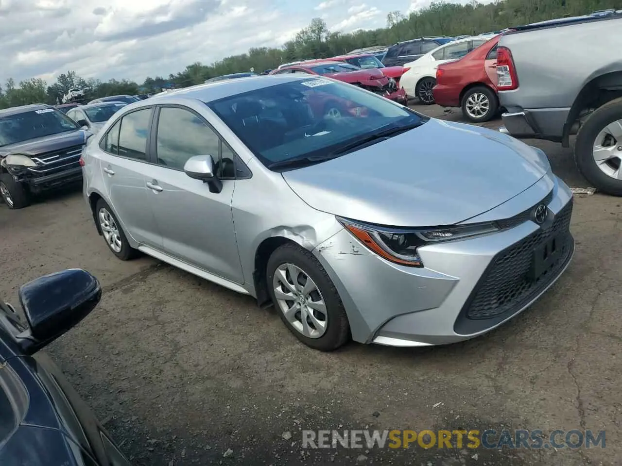 4 Photograph of a damaged car JTDEPMAE3N3030263 TOYOTA COROLLA 2022