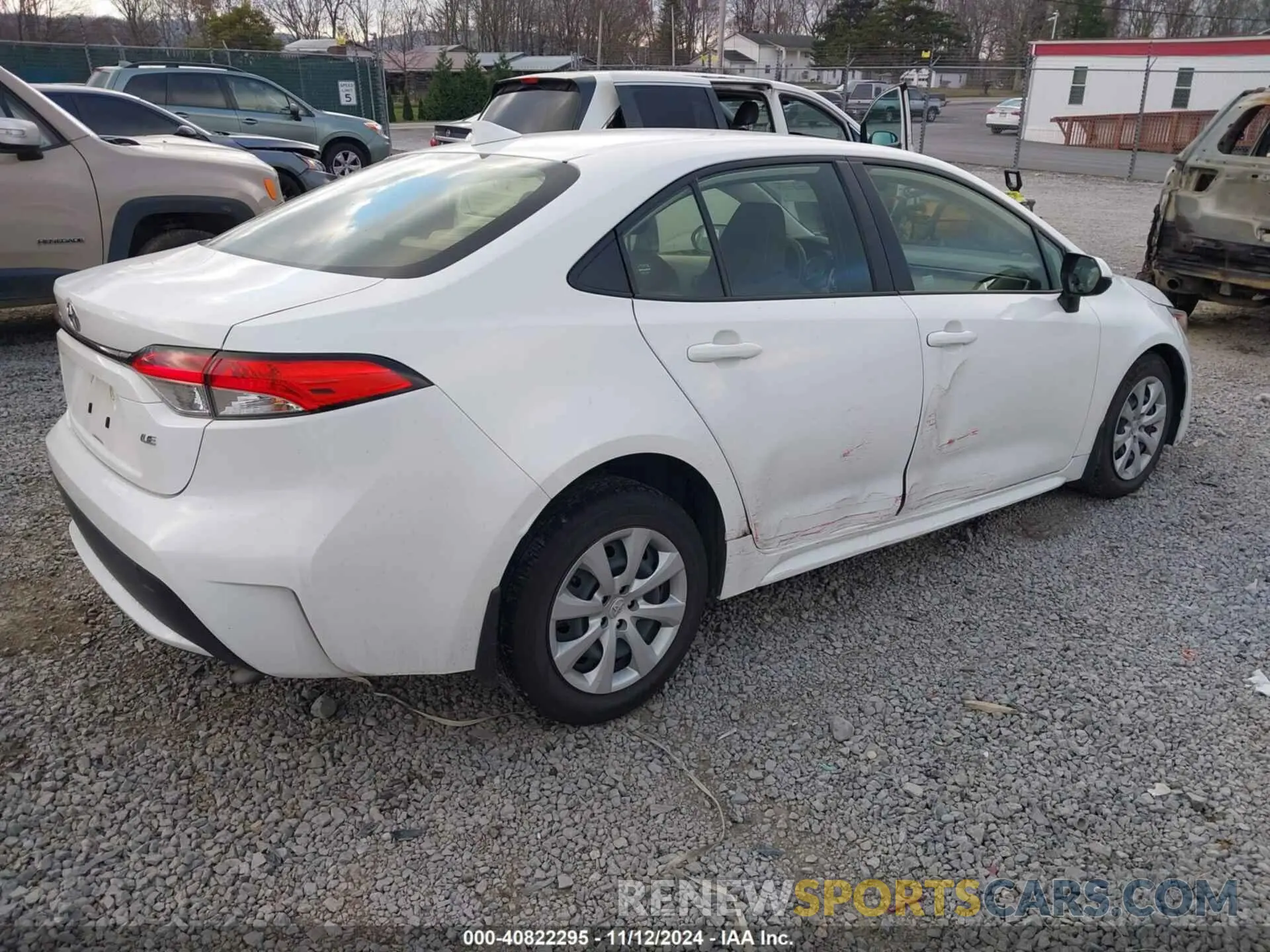 4 Photograph of a damaged car JTDEPMAE3N3032448 TOYOTA COROLLA 2022